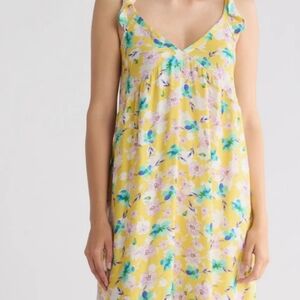 Stitchdrop Floral Yellow Maxi Dress Stitchdrop Easter /spring Dress